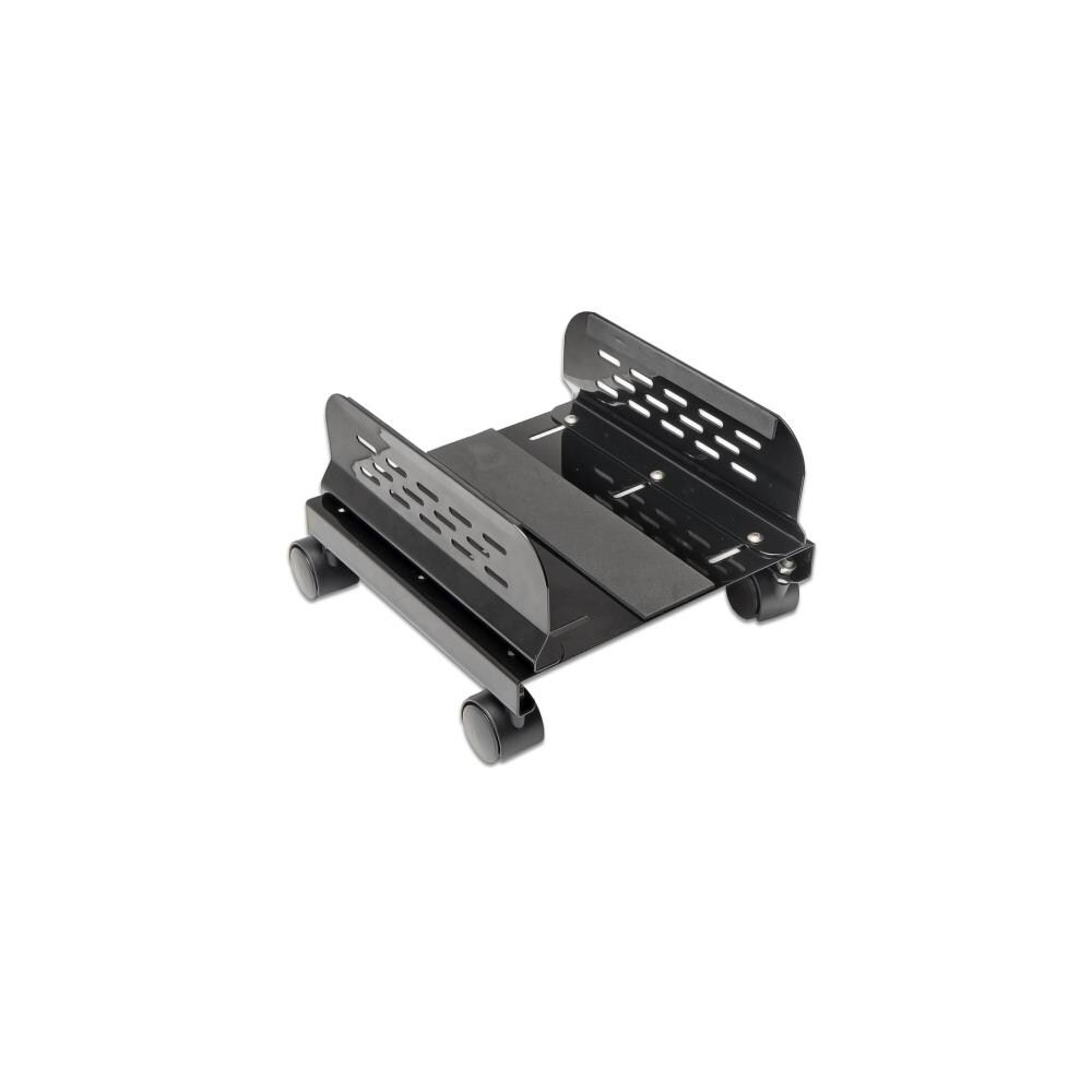 Syba ASI5647 SYBA SY-ACC65057 Accessory Heavy Duty Metal Tower Roller-Holder-Stand- Black