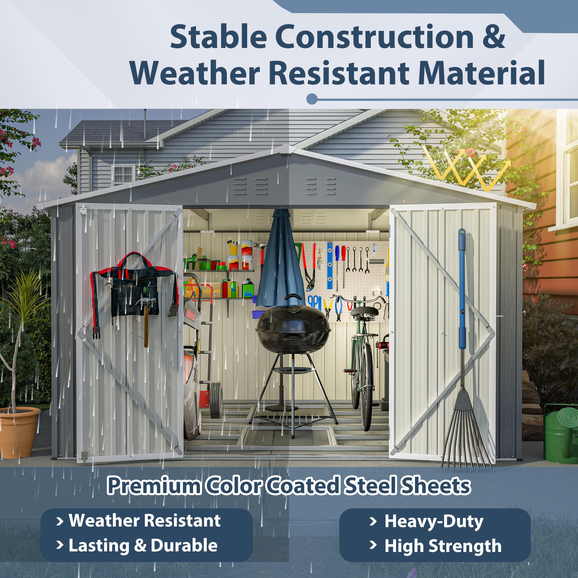 Bayfeve BF-250536-SD Metal-Storage-Buildings-Sheds - View #7