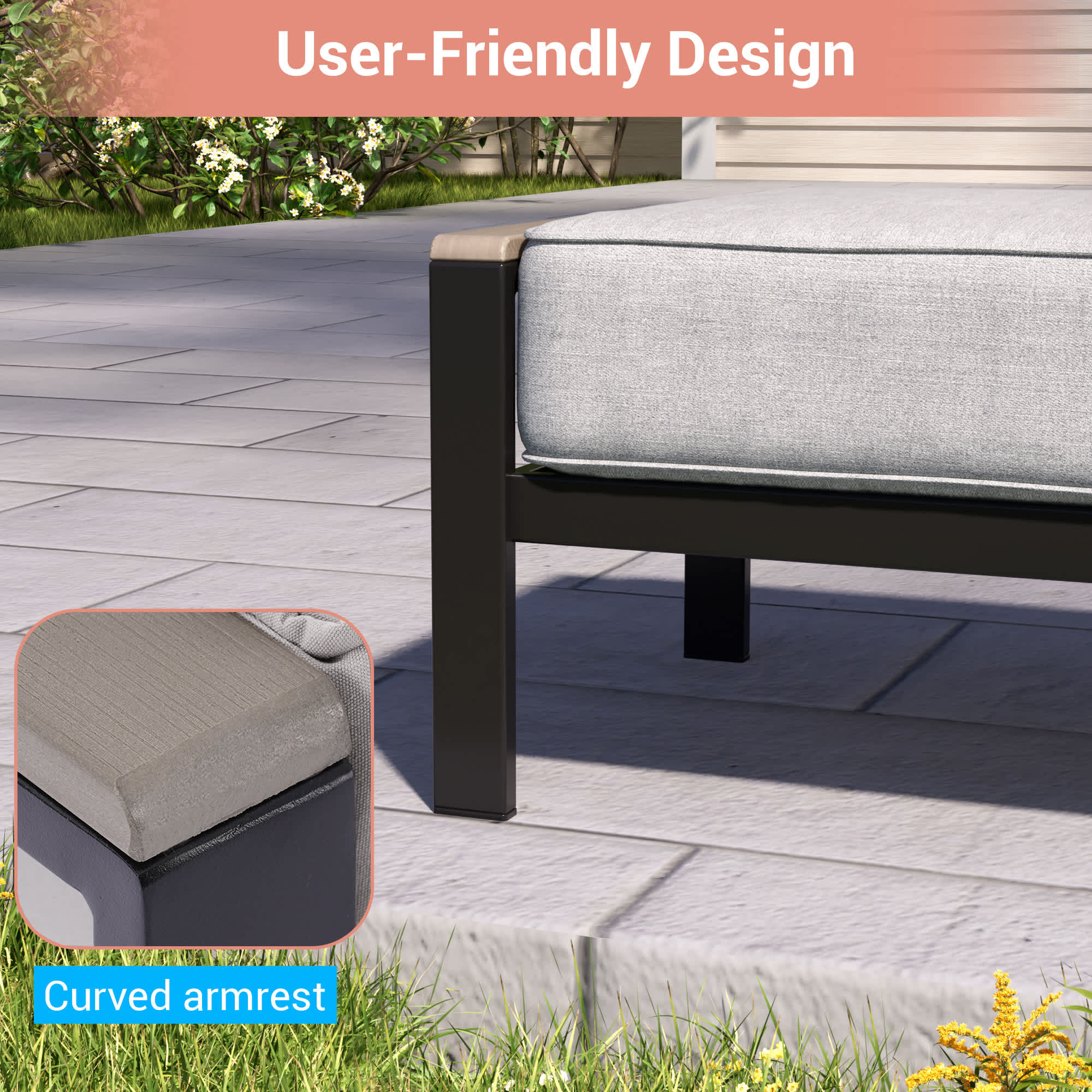 Aok Garden LWP-PS-148HLY Patio-Conversation-Sets - View #5