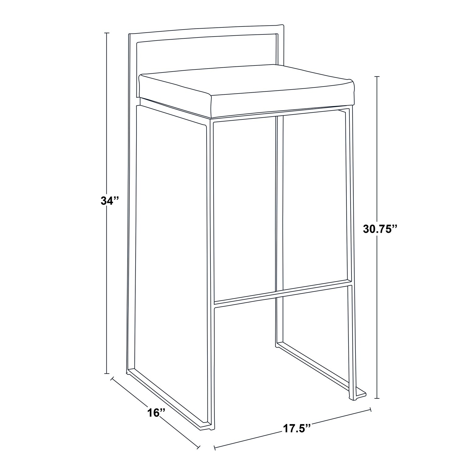 SunJet G9YX9DONOL1E Dining-Chairs - View #5