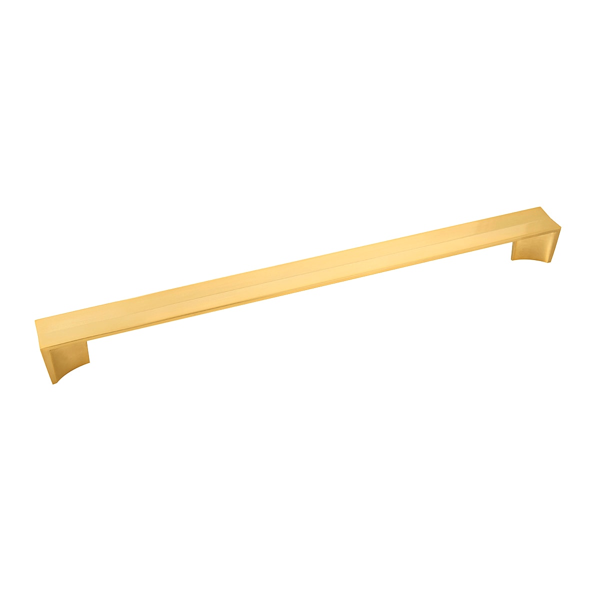 Belwith Keeler B076094-BGB Avenue 12-in , 305mm Center to Center Brushed Golden Brass Rectangular Handle Drawer Pull