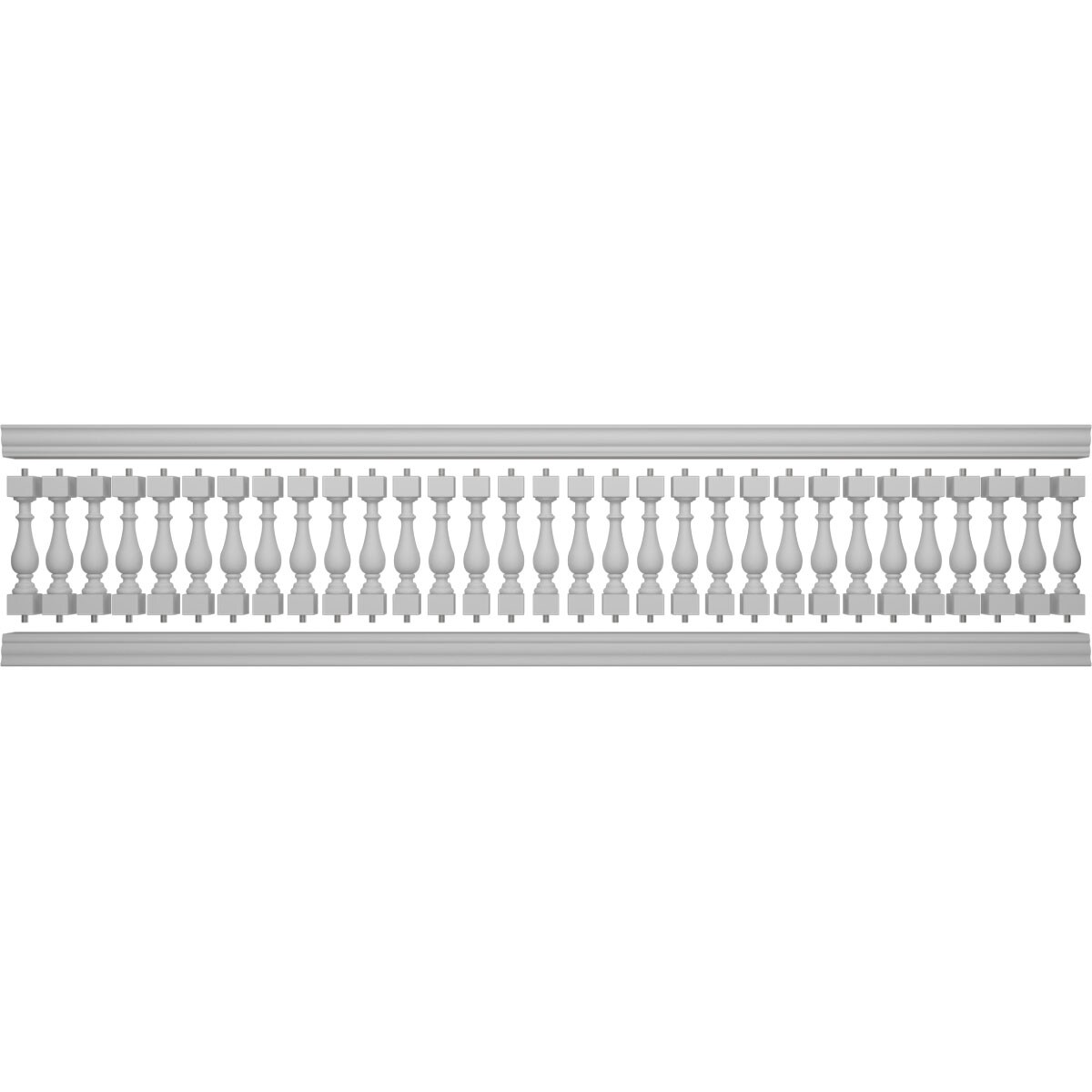Ekena Millwork BALK37X180TRN railings - View #5