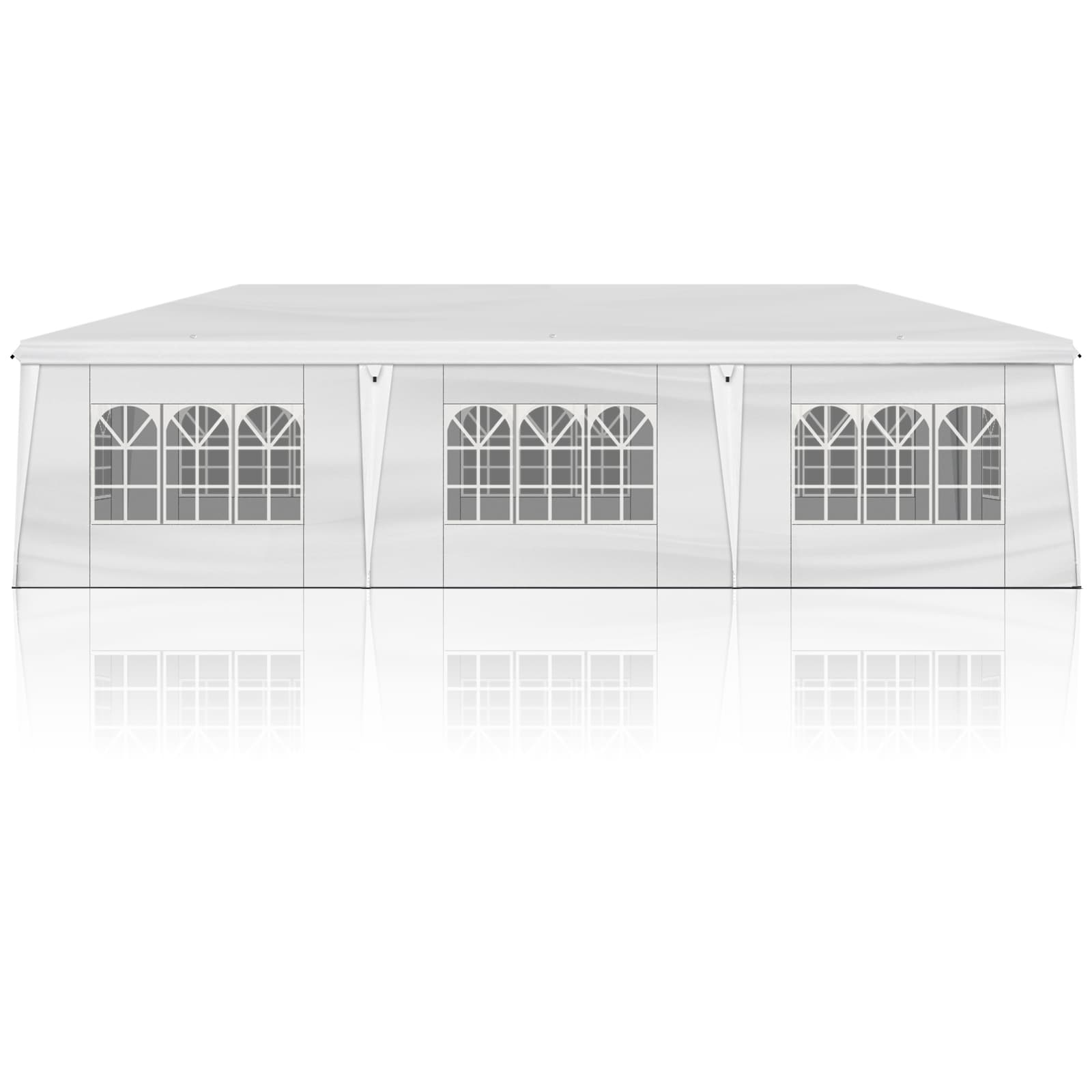 Winado LO1G58000359 29.53-Feet x 9.84-Feet Rectangle White Pop-up canopy