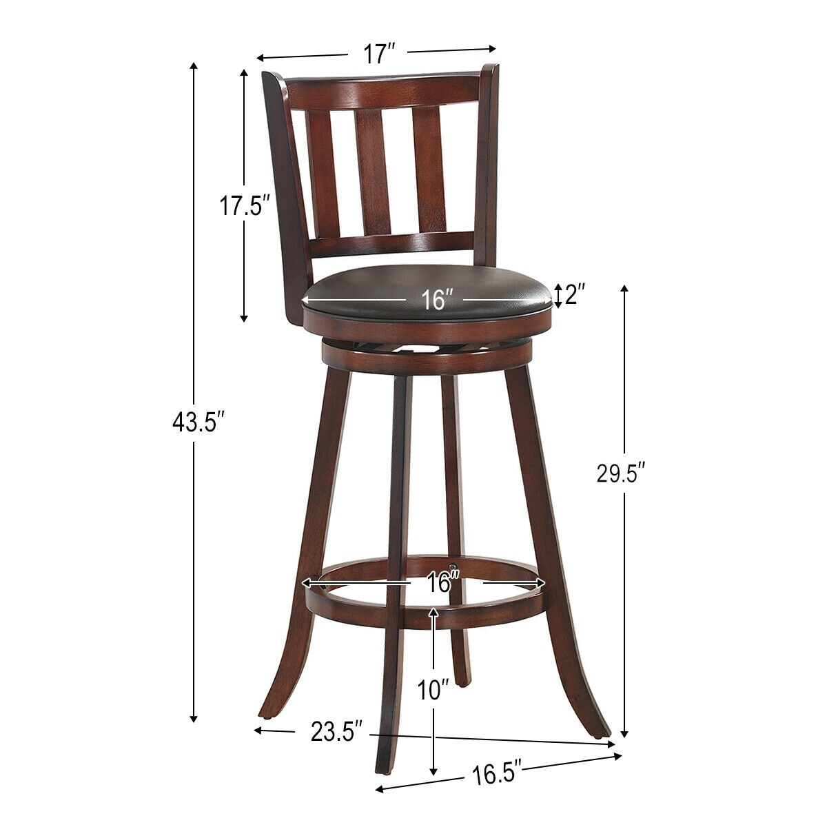CASAINC WF-HW61765-LA stools - View #8