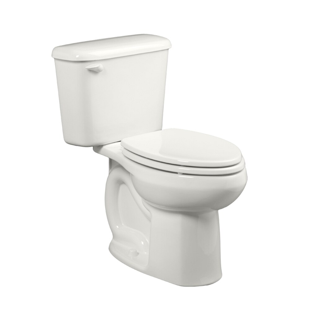 American Standard 221AB104.020 Colony White Elongated Chair Height 2-piece WaterSense Toilet 10-in Rough-In 1.28-GPF