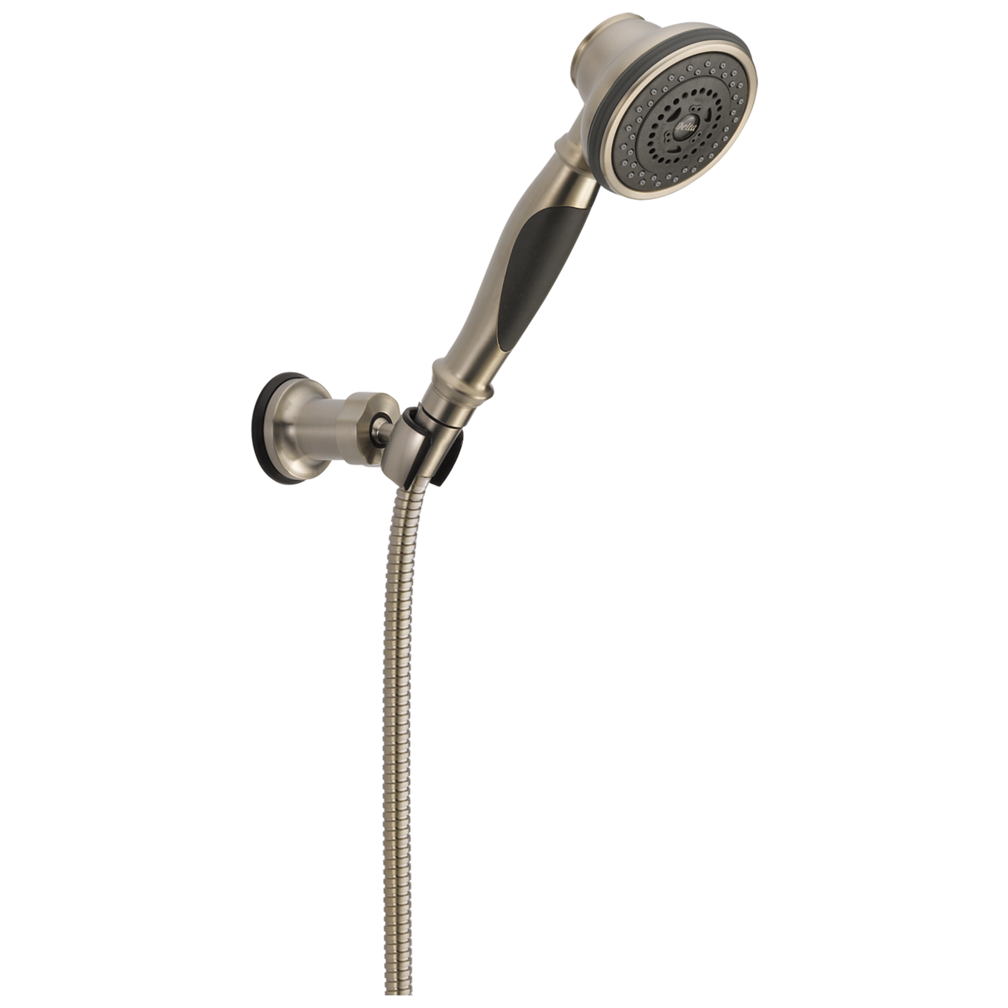 Delta 55021-SS 3.0 -Spray Stainless 3.75-in Round Handheld Shower Head 1.75 GPM