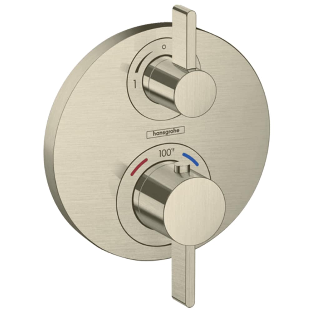 Hansgrohe 15757821 Brushed Nickel 2 -Handle Lever Shower Faucet Handle