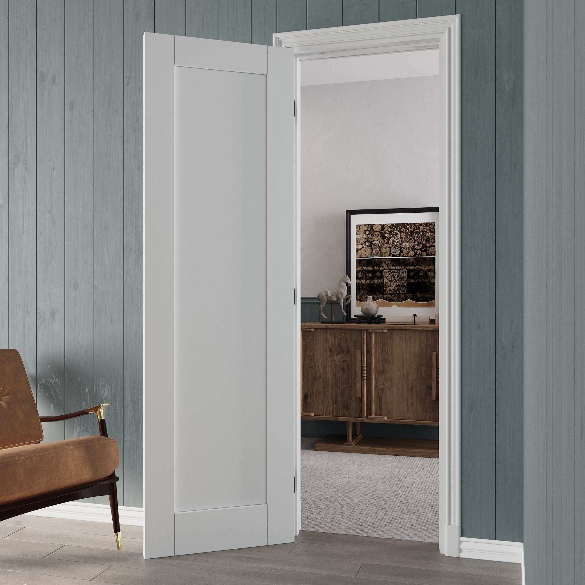 JUJUBON IN-PREPR-FM-YGXB-24R Pre-Hung-Doors - View #9