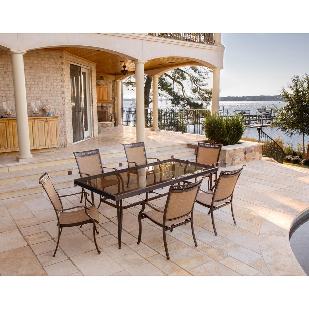 Hanover FNTDN7PCG Patio-Dining-Sets - View #9