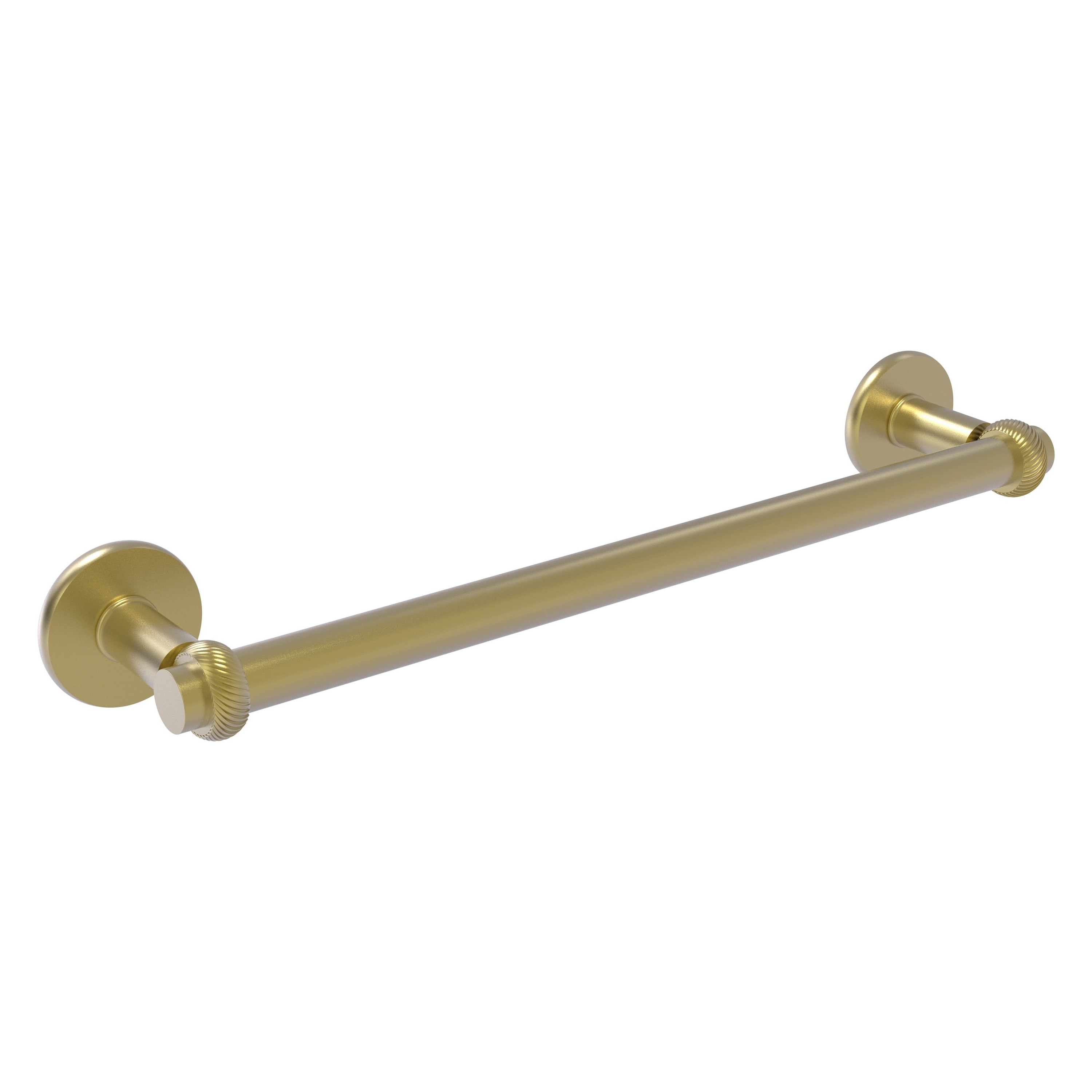 Allied Brass 2051T/30-SBR Continental 30-in Satin Brass Wall mount Single Towel Bar