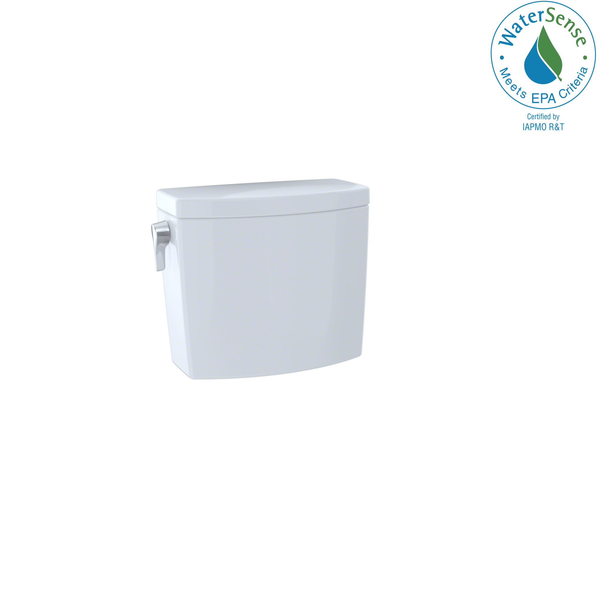 TOTO ST453UA-01 Drake II 1G Cotton White Single -Flush High Efficiency Toilet Tank