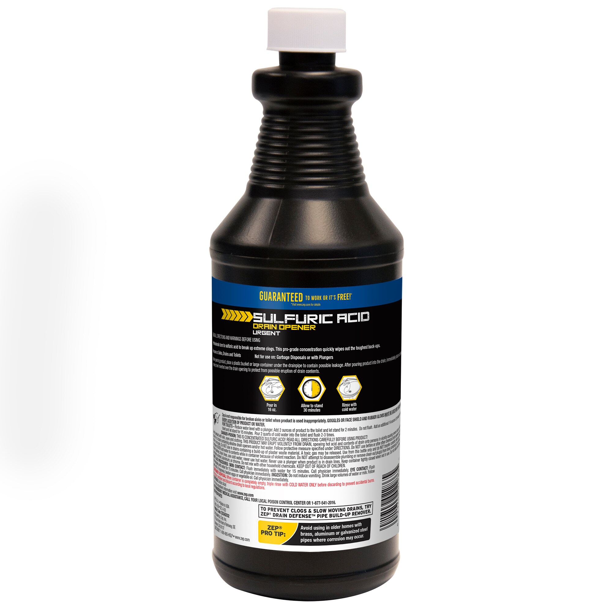Zep Sulfuric Acid 32-oz Drain Cleaner