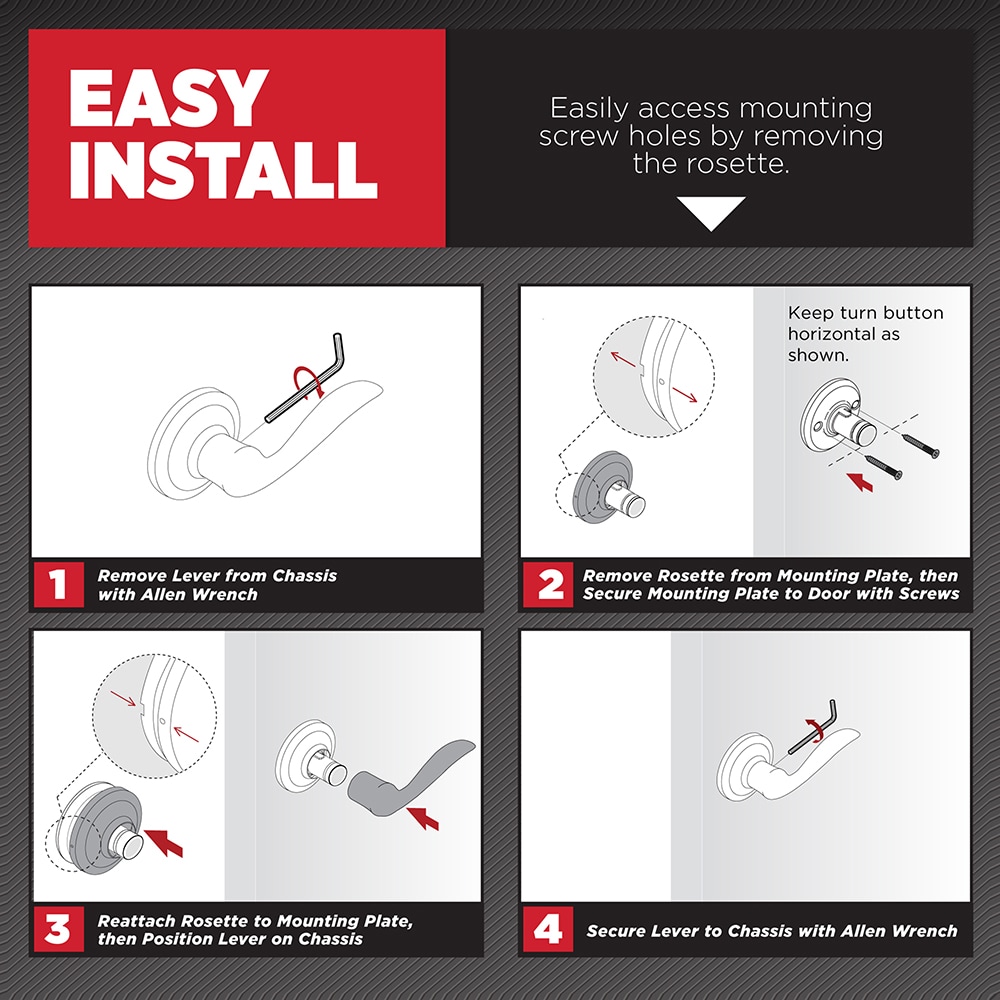 Kwikset Signature Series 788TNL LH 11P CP Door-Handles - View #3