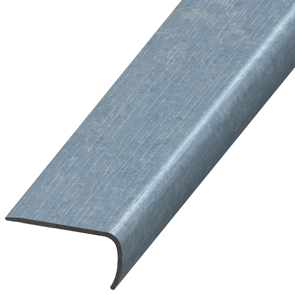 Versatrim VE-106929 Marmoleum Forbo-Marmoleum-Blue Heaven 1-in T x 2-in W x 94-in L PVC Square cap