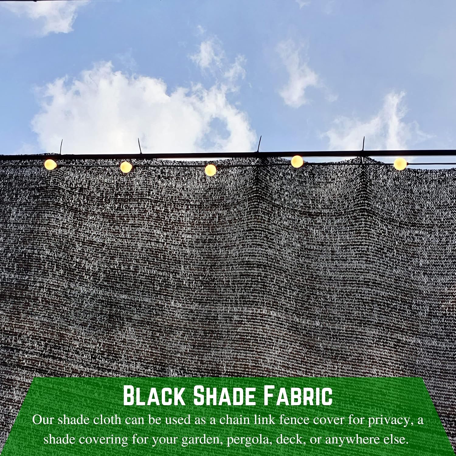 Farm Plastic Supply Black Shade Cloth 60 percent (26' x 30') Mesh ...