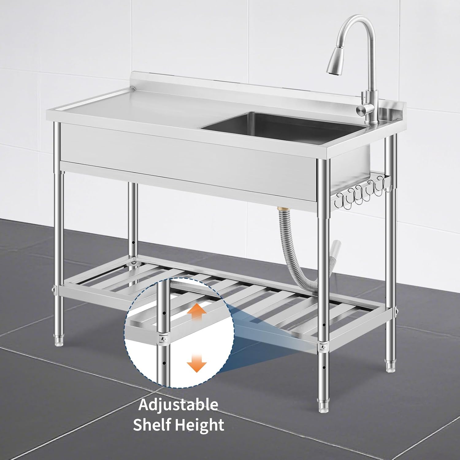 Qeetex SC-W546F424 Laundry-Tubs-Utility-Sinks - View #4