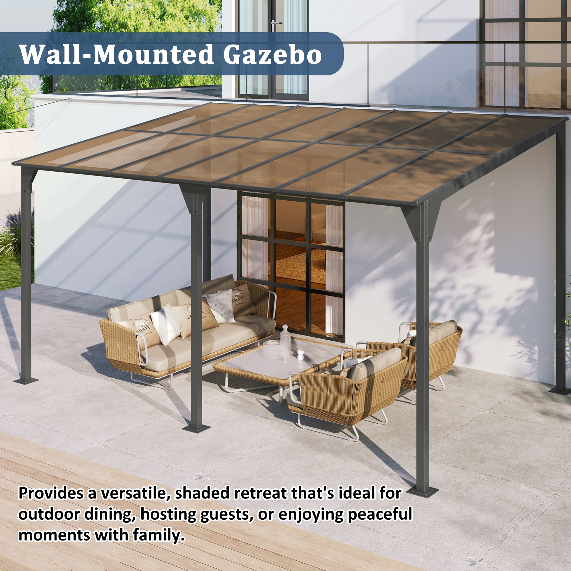 LOVMOR SF-L-N719Z000180E Wood-Resin-Gazebos - View #3