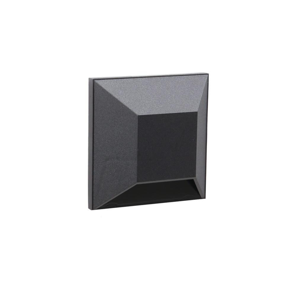 Deckorators 349589 100 -Lumens 1.2 -Watt Black Low voltage Hardwired LED Outdoor Post light 2700-K