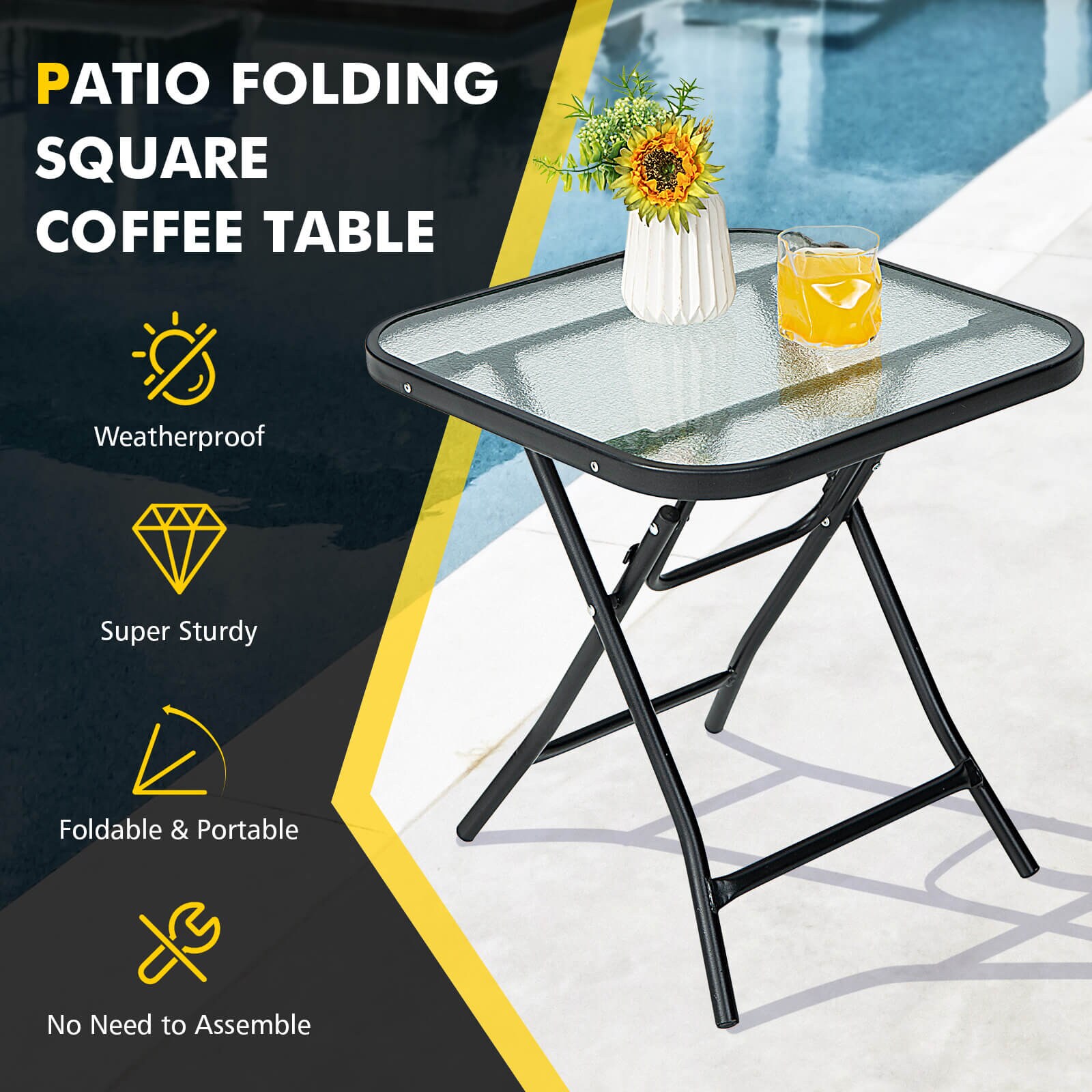 Slickblue D-CO-10401PN Patio-Tables - View #3