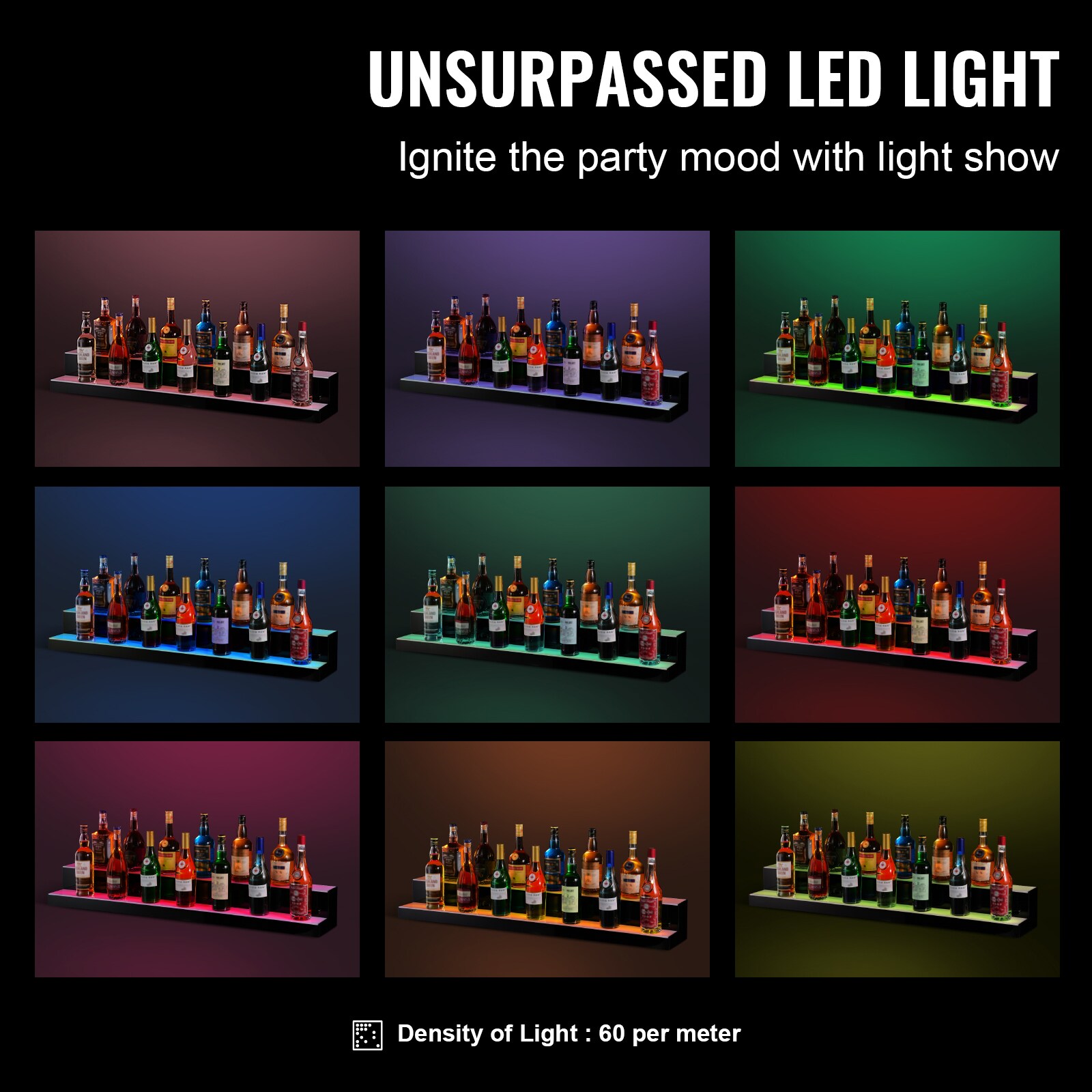 VEVOR SCZTXLEDJPZS07038V1 Wine-Racks - View #2