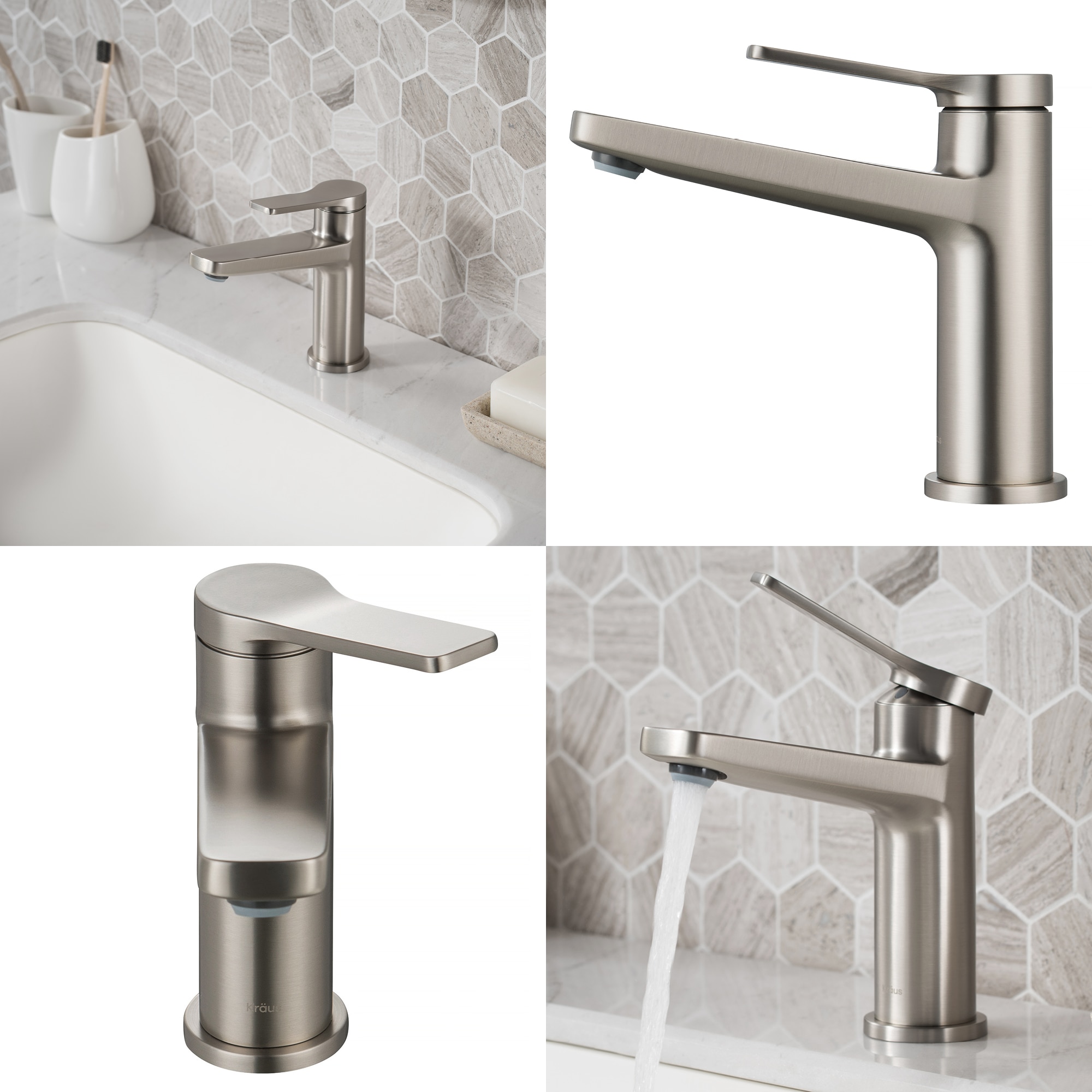 Kraus KBF-1401SFS Lavatory-Faucets - View #4