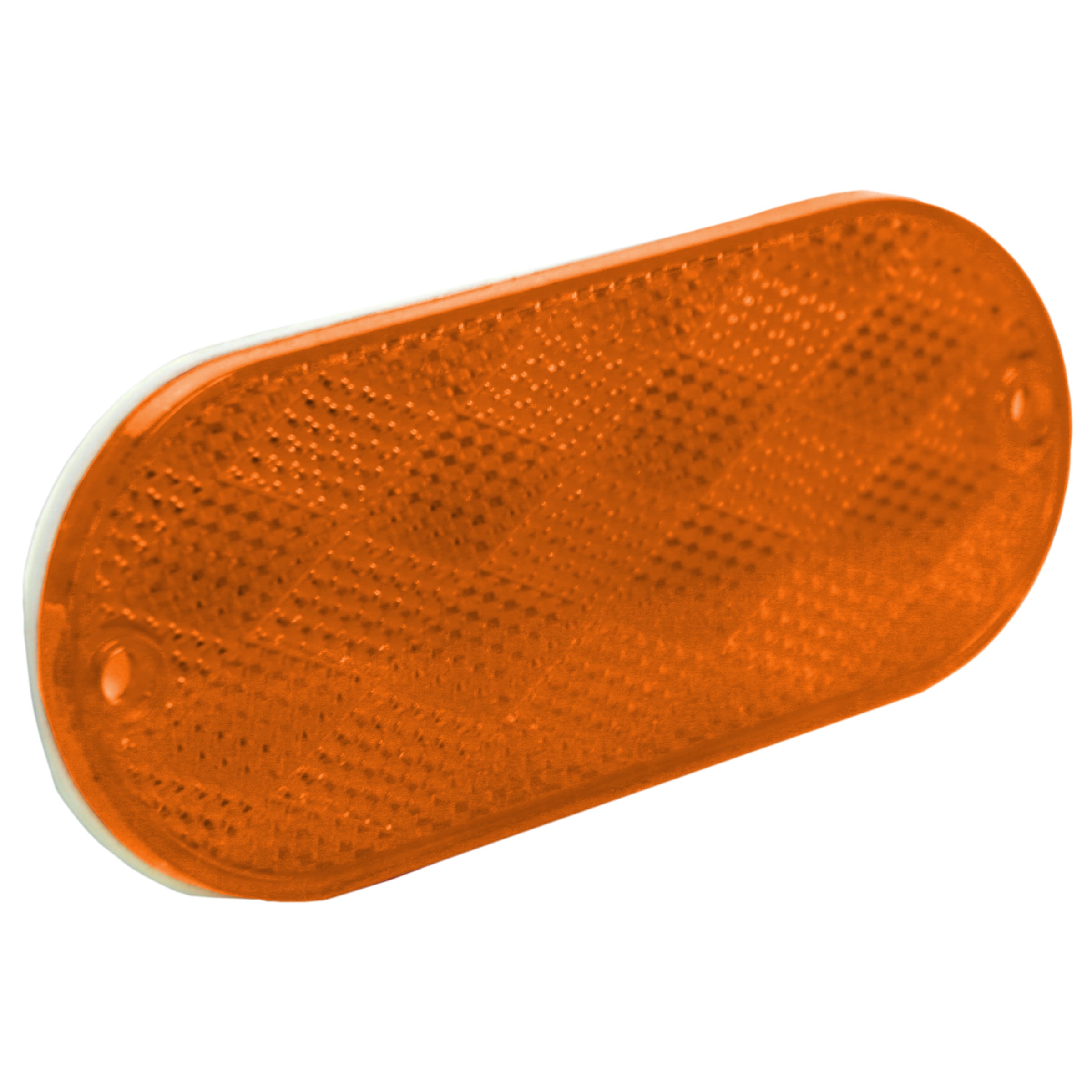 Red Oval Stick-On Reflectors, 2-Pack