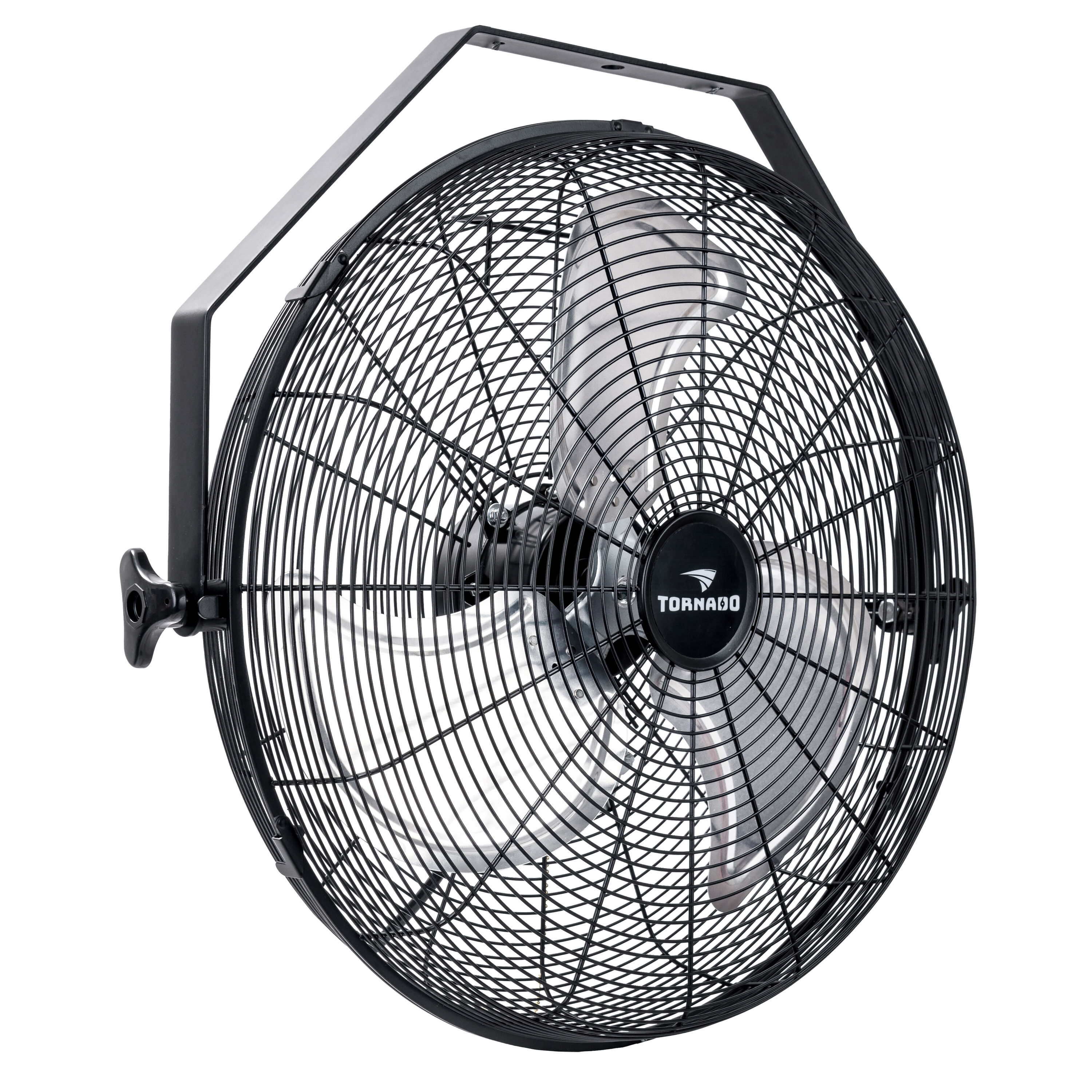 Tornado Fans Wall Fan 18-in Indoor Black Wall Mounted Fan in the Wall ...