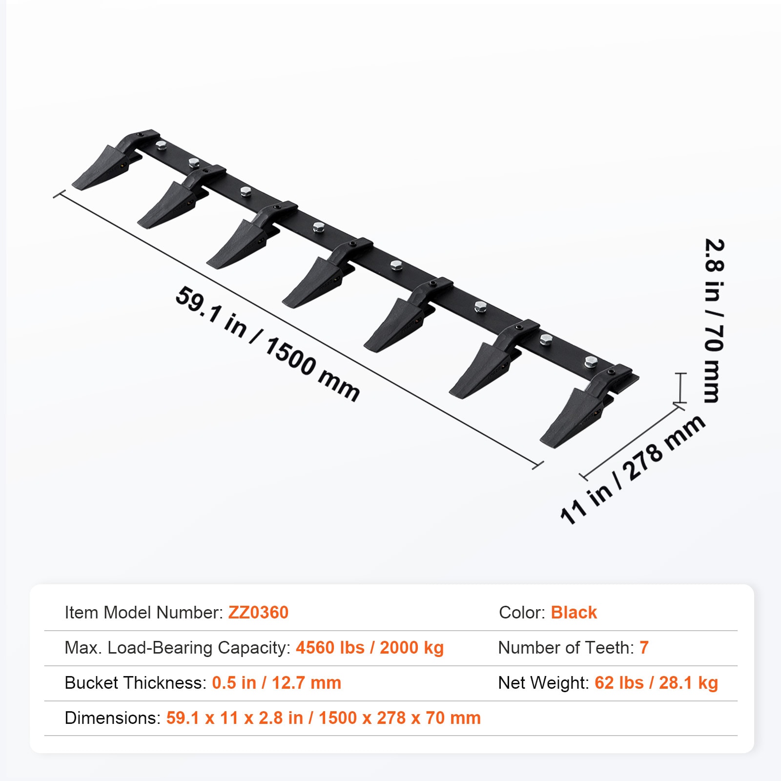 VEVOR NYCDWJC60ZTSV8P82V0 Miscellaneous-Pe-Accessories - View #9