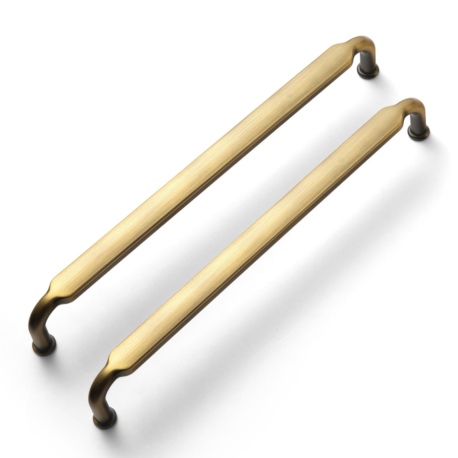 Miaokesen 2202KFGT-192 7-9/16-in , 192mm Center to Center Brushed Bronze Novelty Handle 6 -Pack