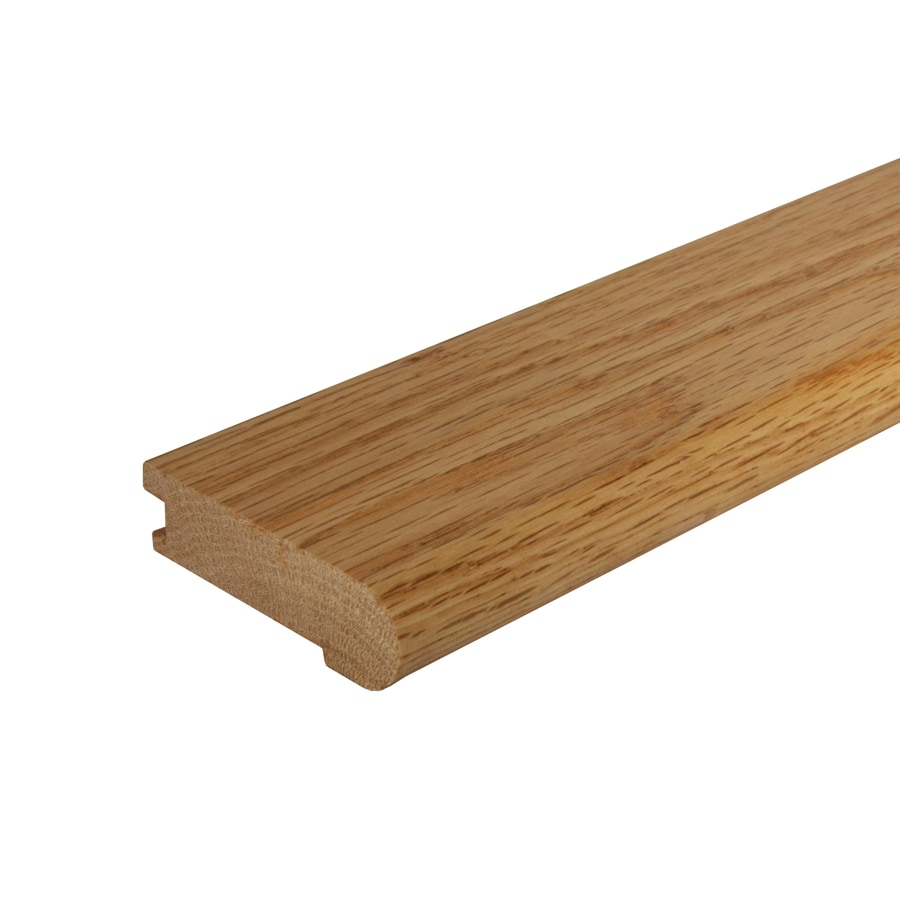 Style Selections SS34SN1 Solid Wood Stair Nose 2.75-in x 78-in Natural Prefinished Red Oak Stair Nosing
