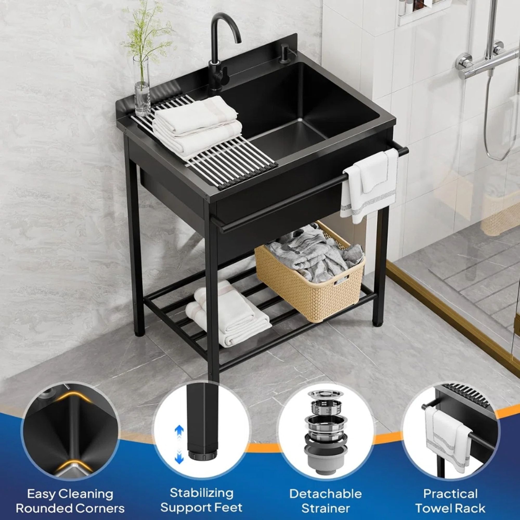 Winado G47000970 Laundry-Tubs-Utility-Sinks - View #3