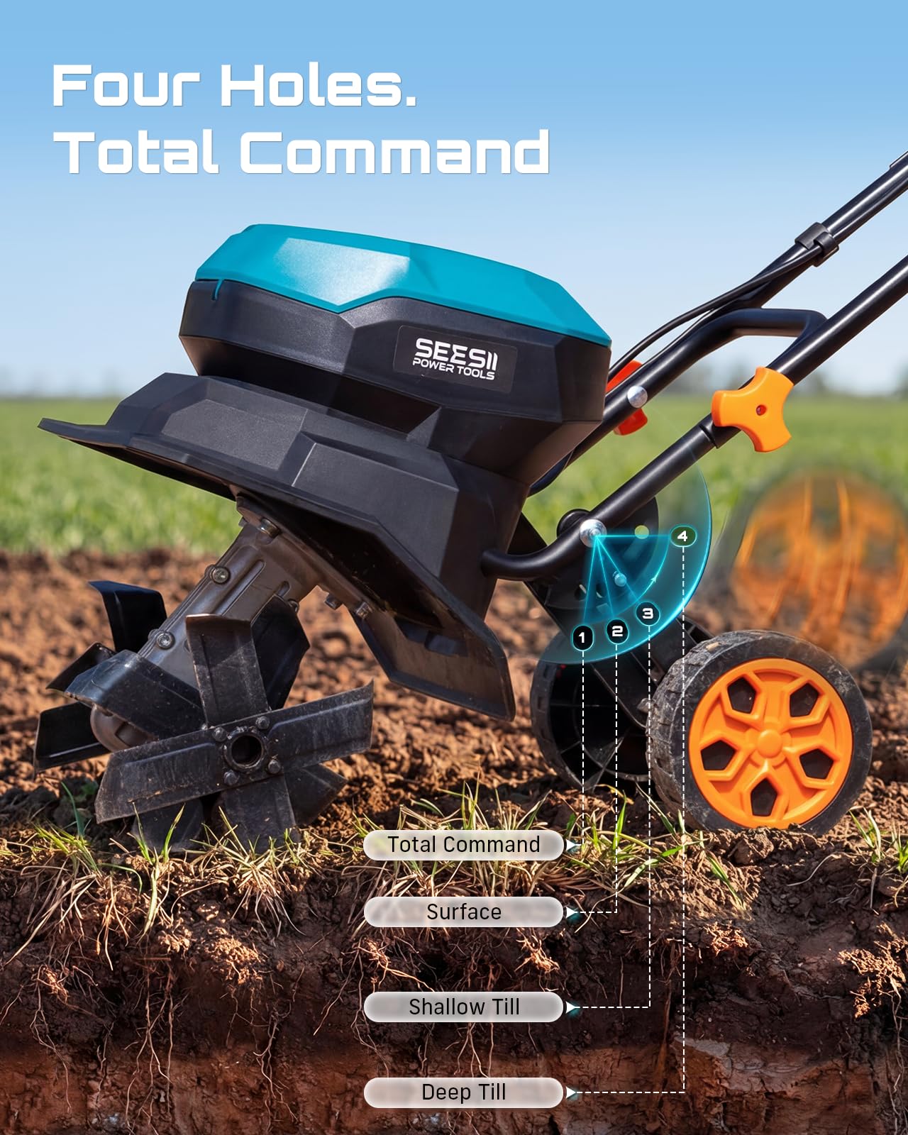 SeeSii CP3B2104US tillers - View #6