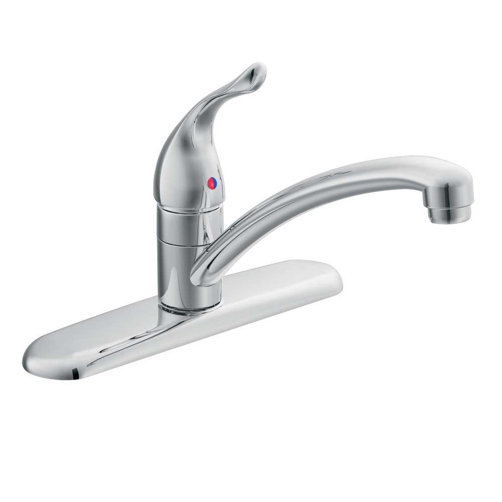 Moen 7425 STRUCT SINGLE H LAV FAUCET-MBLACK