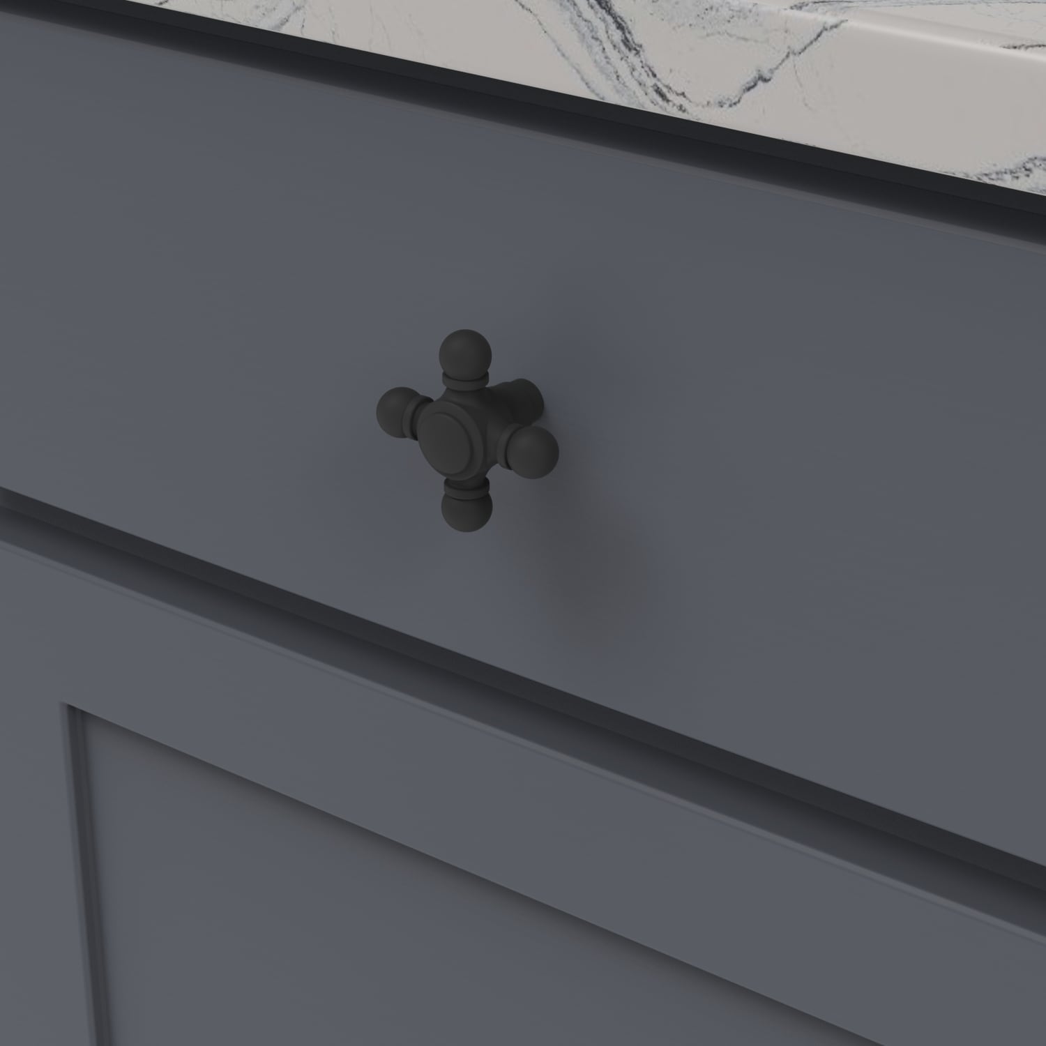 Belwith Keeler B076809-MB Cabinet-Knobs - View #2