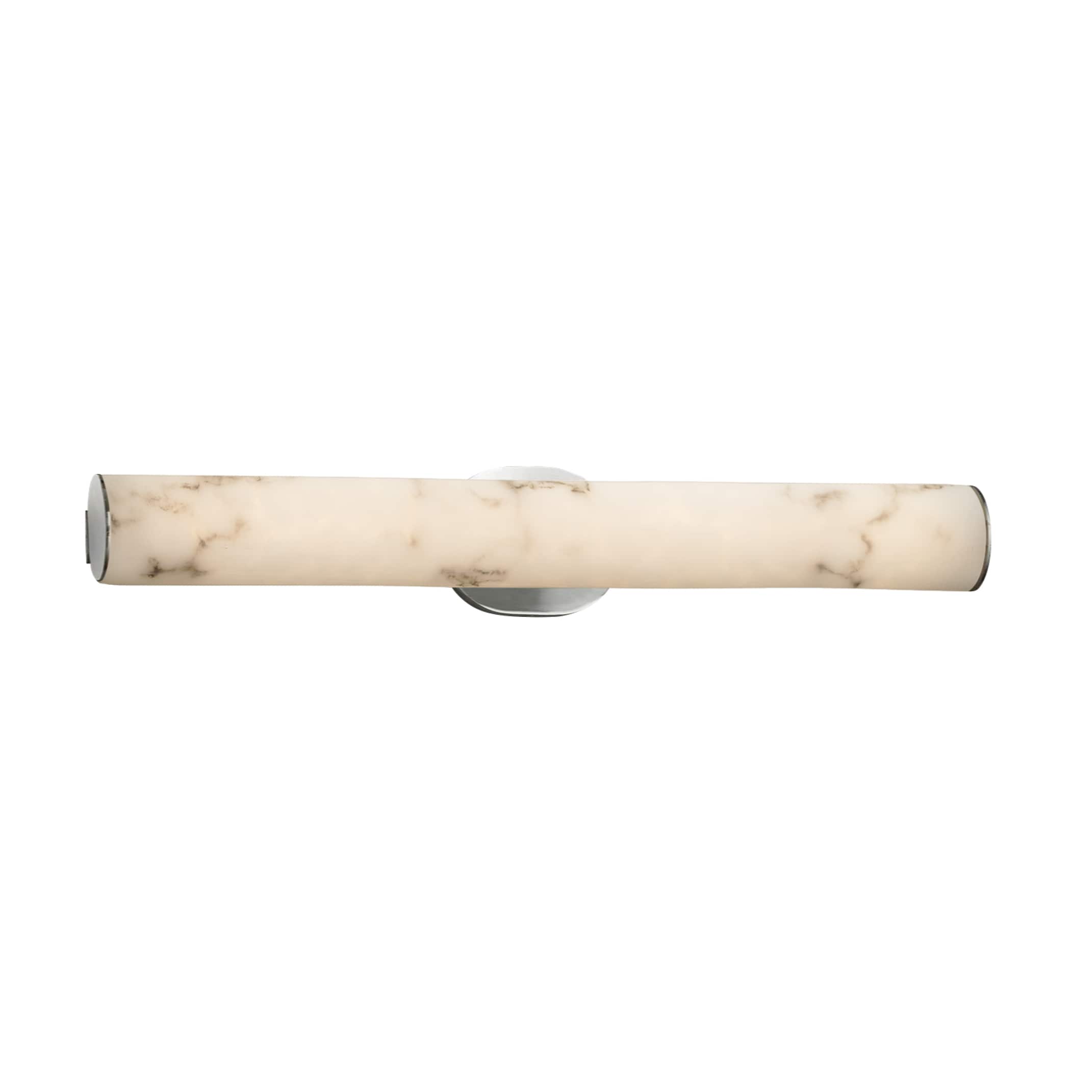 Justice Design Group FAL-8655-NCKL LumenAria 28-in 1-Light Brushed Nickel LED Transitional Vanity Light