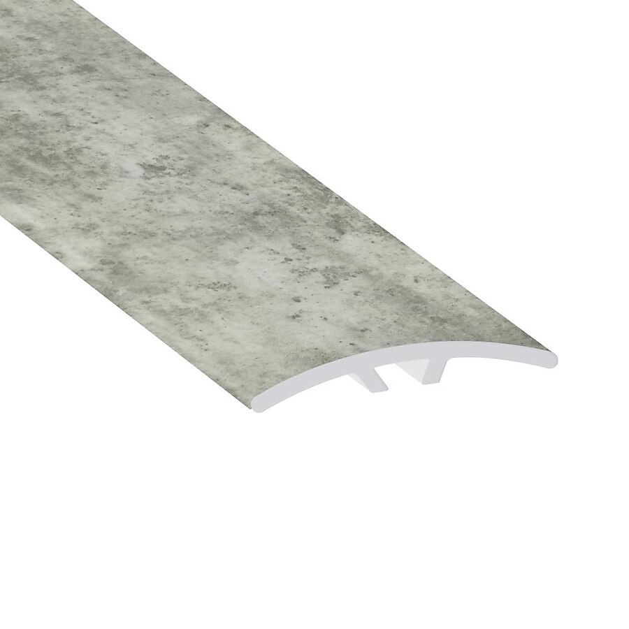 Nouveax Aged Stone 0.23-in T x 1.59-in W x 94-in L Vinyl Floor T-moulding Nouveax Aged Stone 0.23-in T x 1.59-in W x 94-in L Vinyl Floor T-moulding