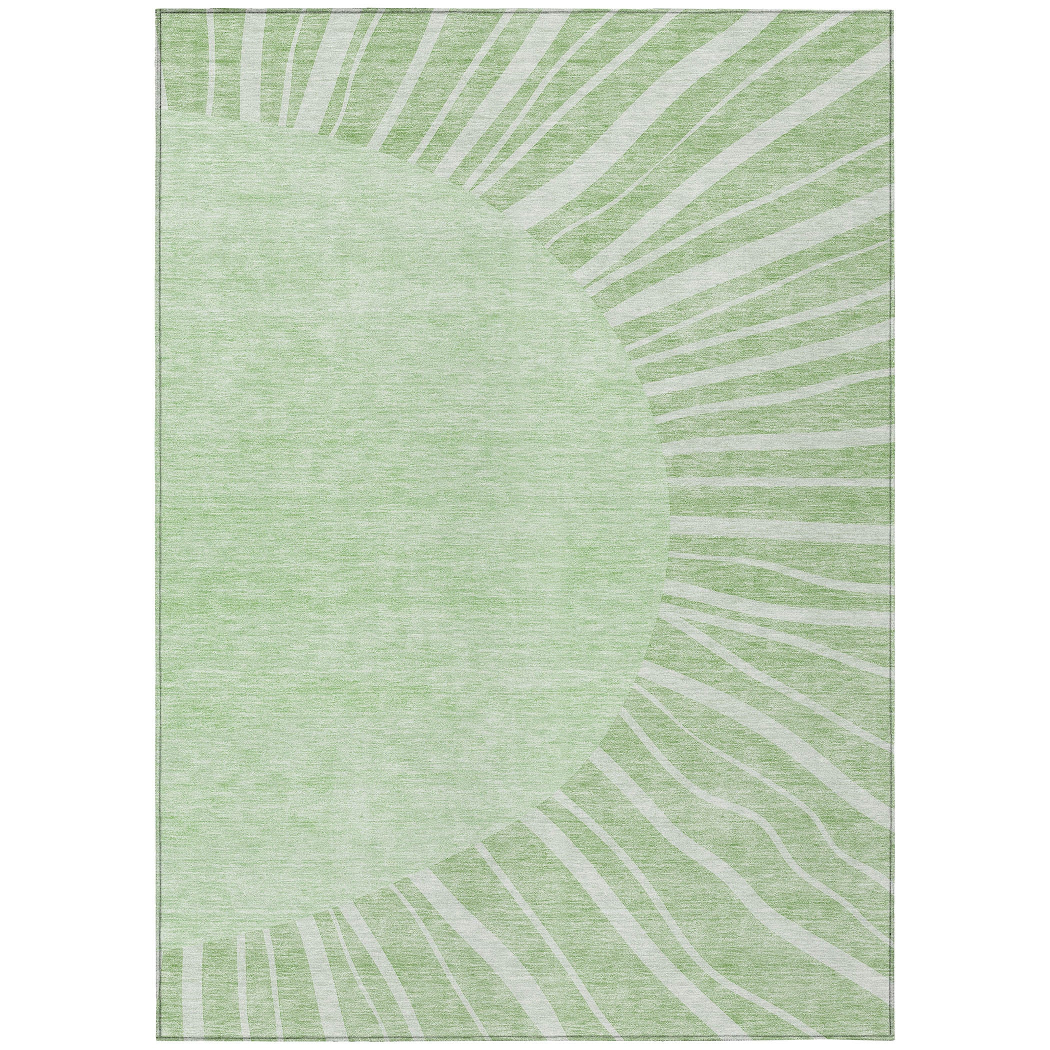 Addison Rugs ACN668AL30X46 Chantille ACN668AL 2 x 3 (ft) Polyester Aloe Rectangular Indoor/Outdoor Geometric Machine washable Area rug