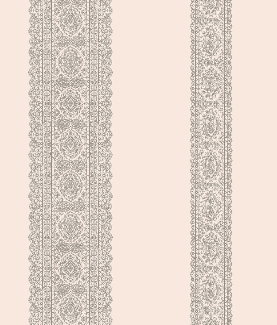 A-Street Prints 1014-001835 Kismet 56.0-Sq. Feet Grey Non-woven Stripes Unpasted Wallpaper