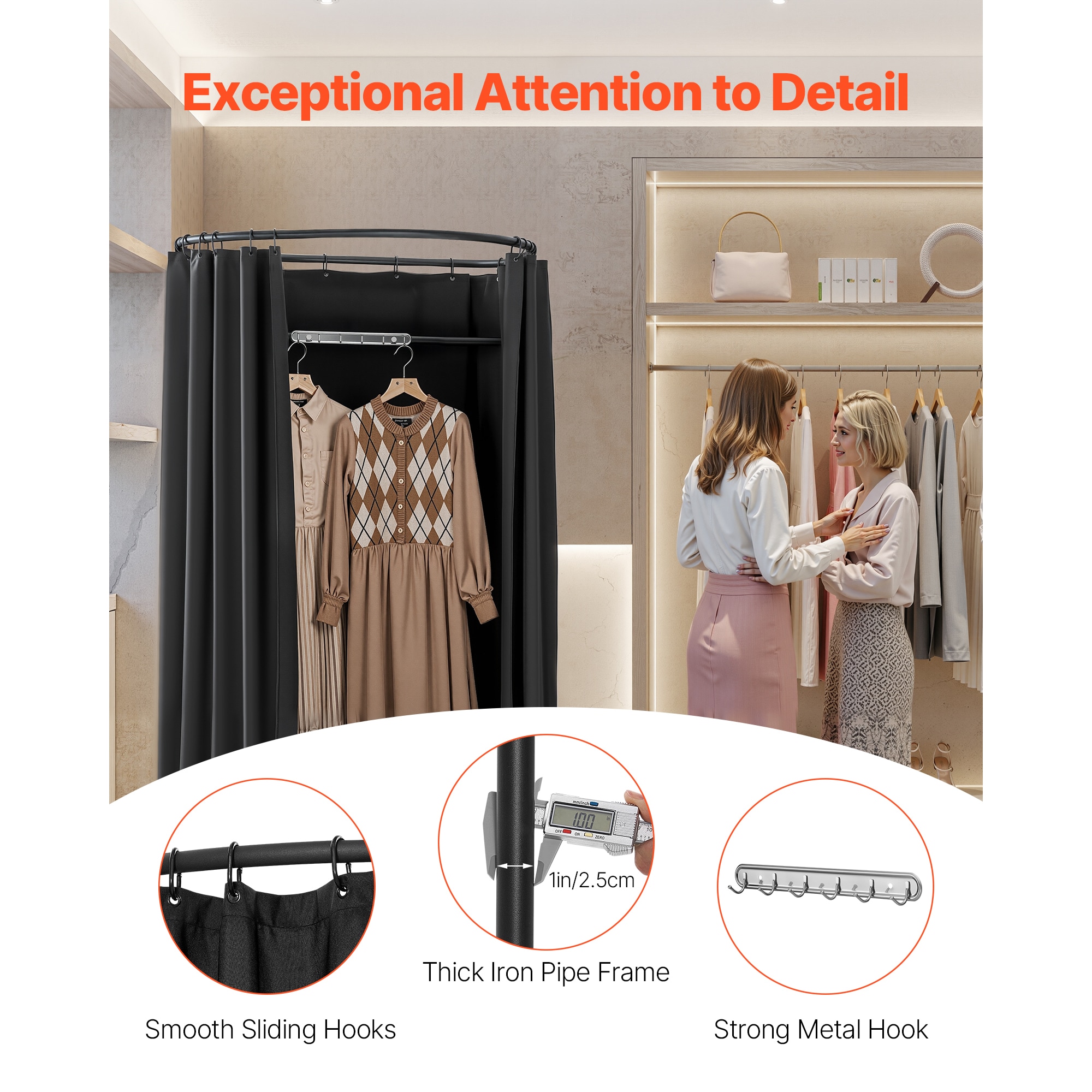 VEVOR SCSYJWDLSBYX13868V0 Garment-Racks - View #4
