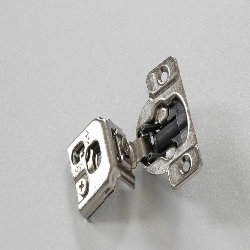 Whalen CLICK-IT LWSCLICK-78 Enfield Cabinet Door Mount Kit 2.3-in W x 0.9-in H x 6.5-in D Stainless Steel Stained