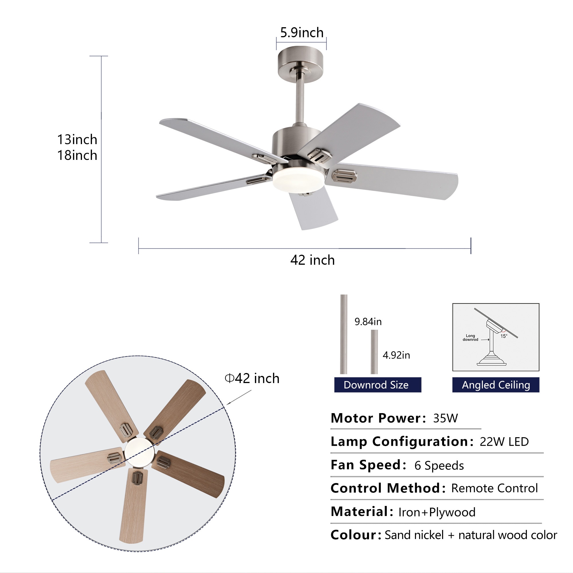 RCCFBHM DSFSDCR9825 Ceiling-Fans - View #6