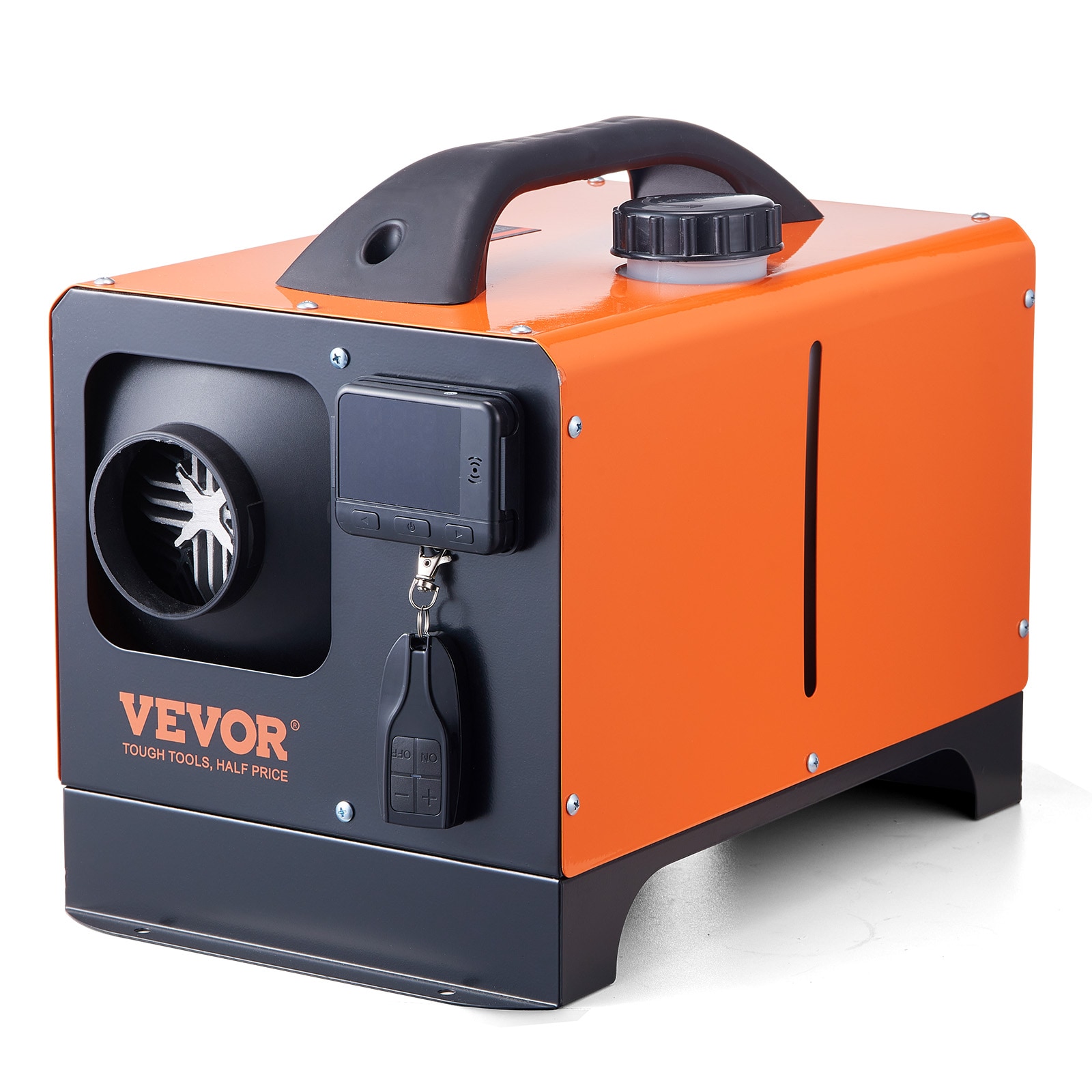 Vevor 8kW (27,300 BTU) diesel fired air heater - unboxing & setup - ideal  heat for a work shop 
