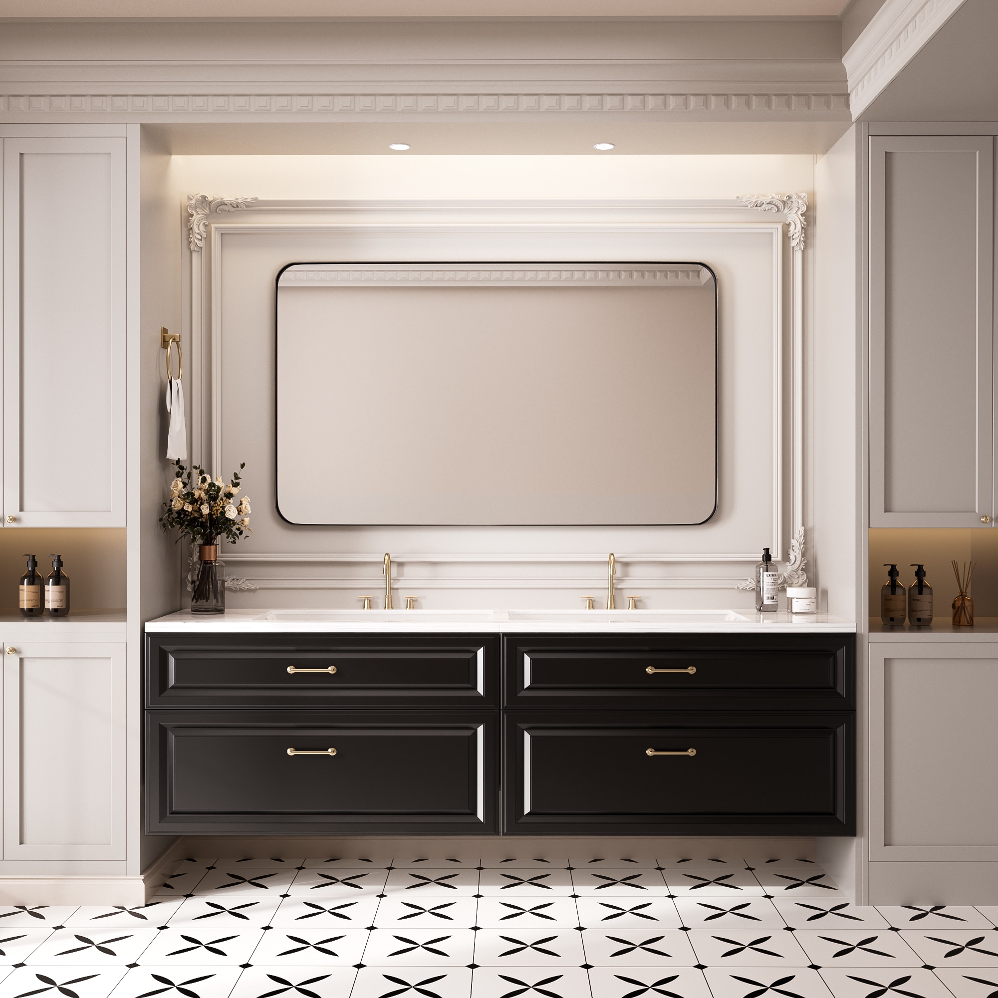 FurniFusion SF-Y-6036-B Decor-Mirrors - View #2