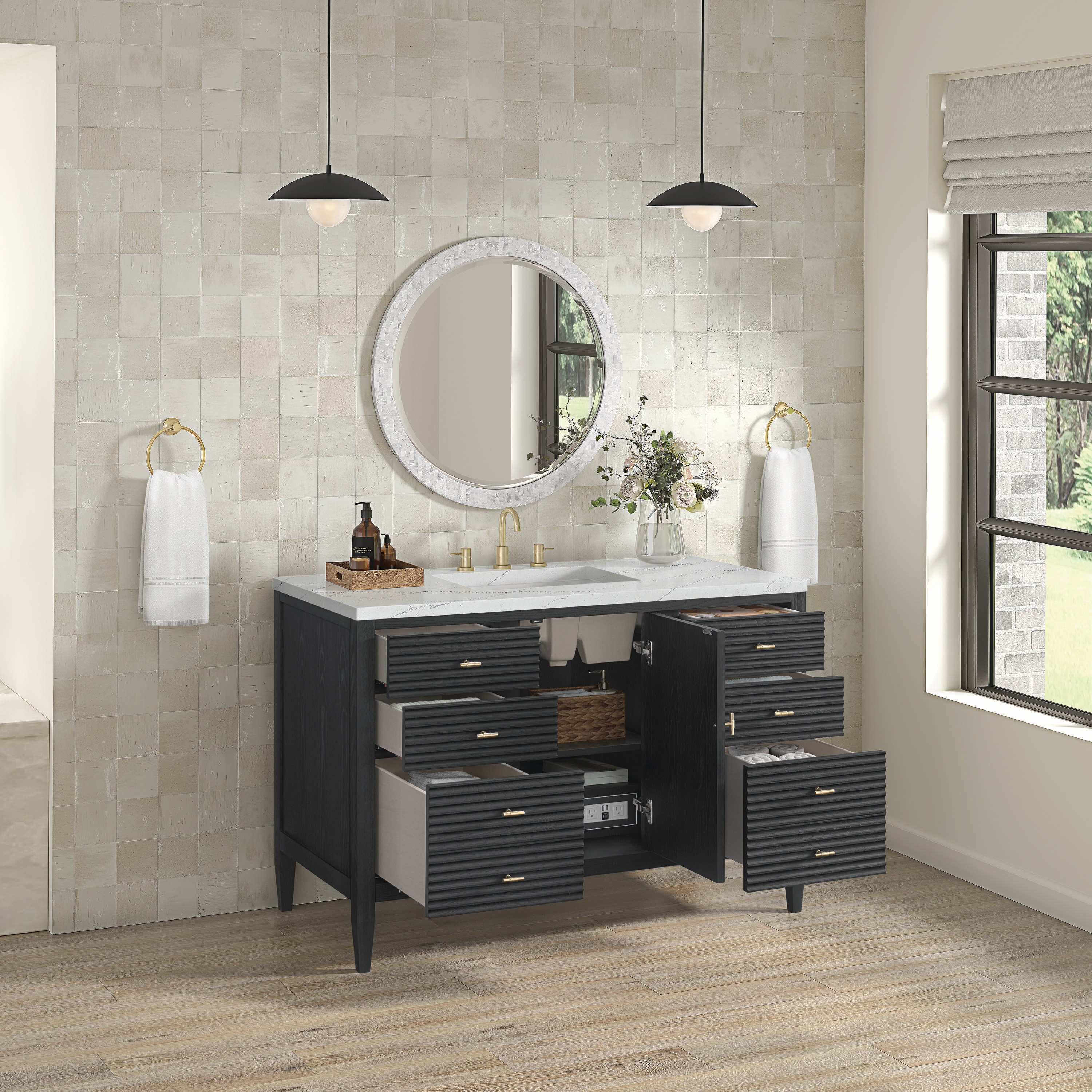 James Martin Vanities 485-V48-CBO-3ENC Bath-Vanity-Combo - View #4