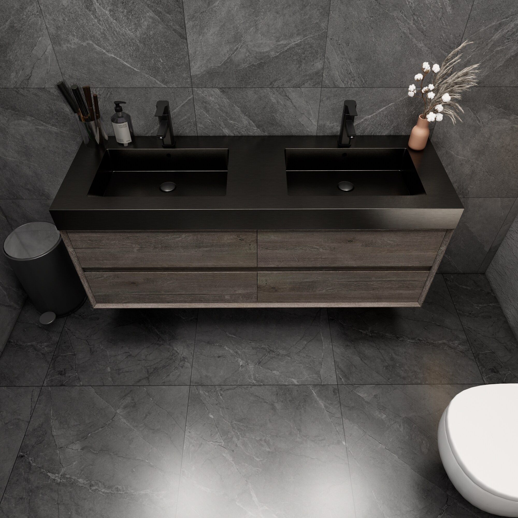 BV Better Vanity MIA60D-HW Bath-Vanity-Combo - View #4