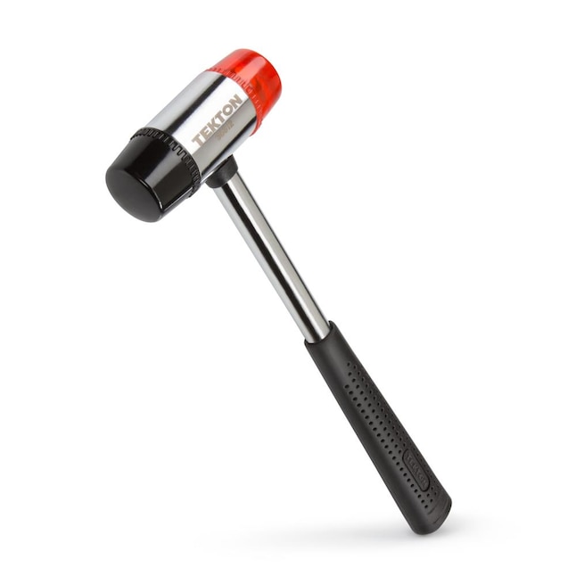 TEKTON 12-oz Smooth Face Rubber Head Steel Rubber Mallet in the Hammers  department at