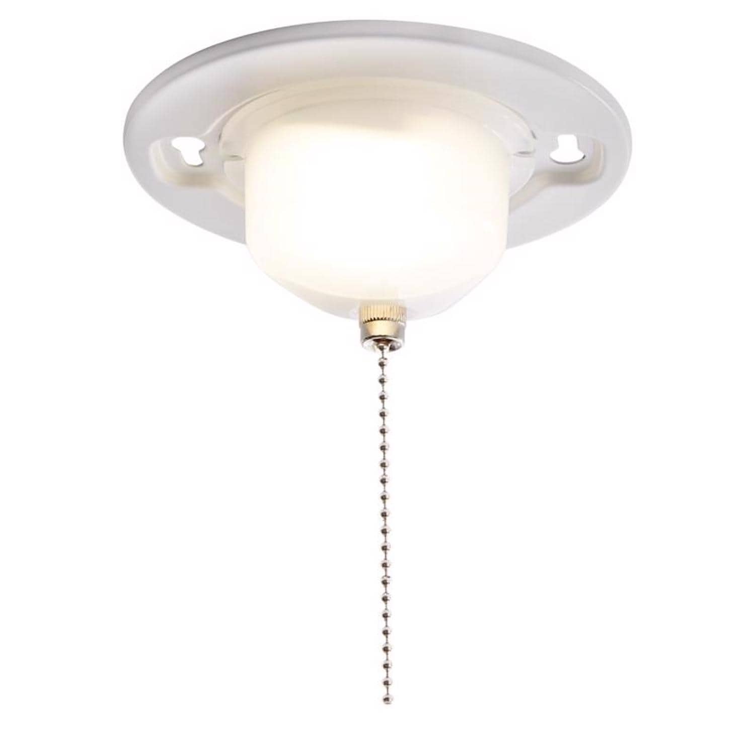 ETI EJD3011968 1.76 in. H X 4.72 in. W X 4.72 in. L White Ceiling Light