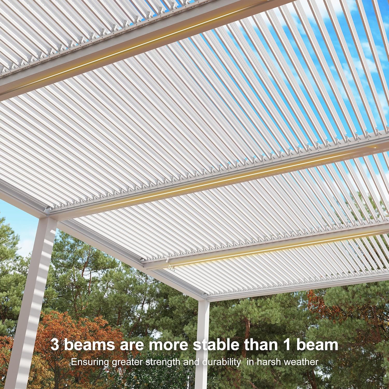 PURPLE LEAF LSXFBY1220-WT Pergolas-2 - View #9