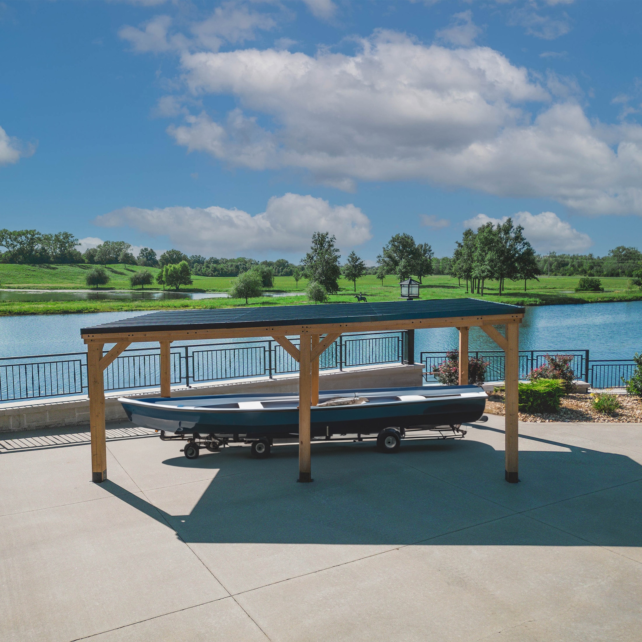Backyard Discovery 2306189COM Wood-Resin-Gazebos - View #12