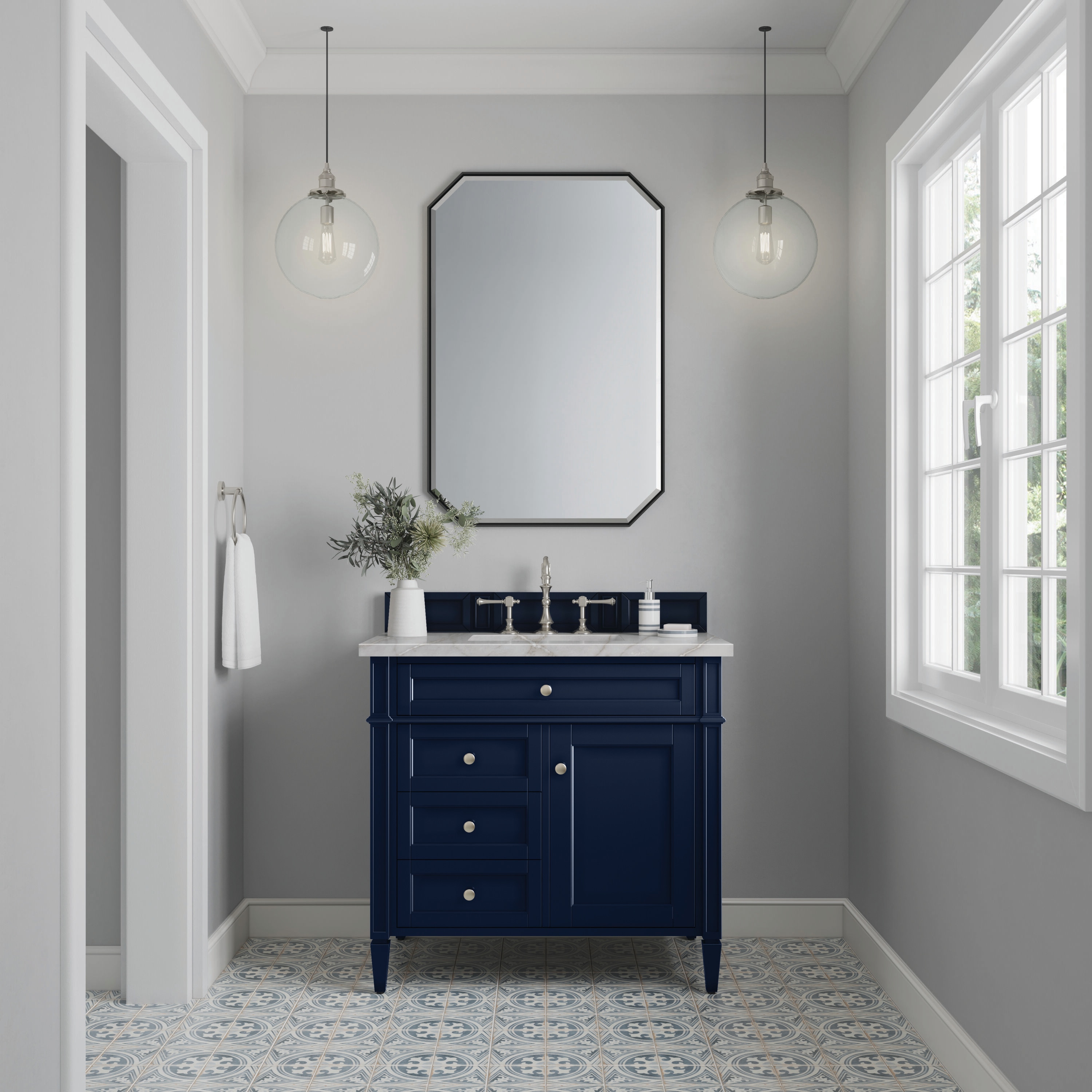 James Martin Vanities 650-V36-VBL-3VSL Bath-Vanity-Combo - View #2